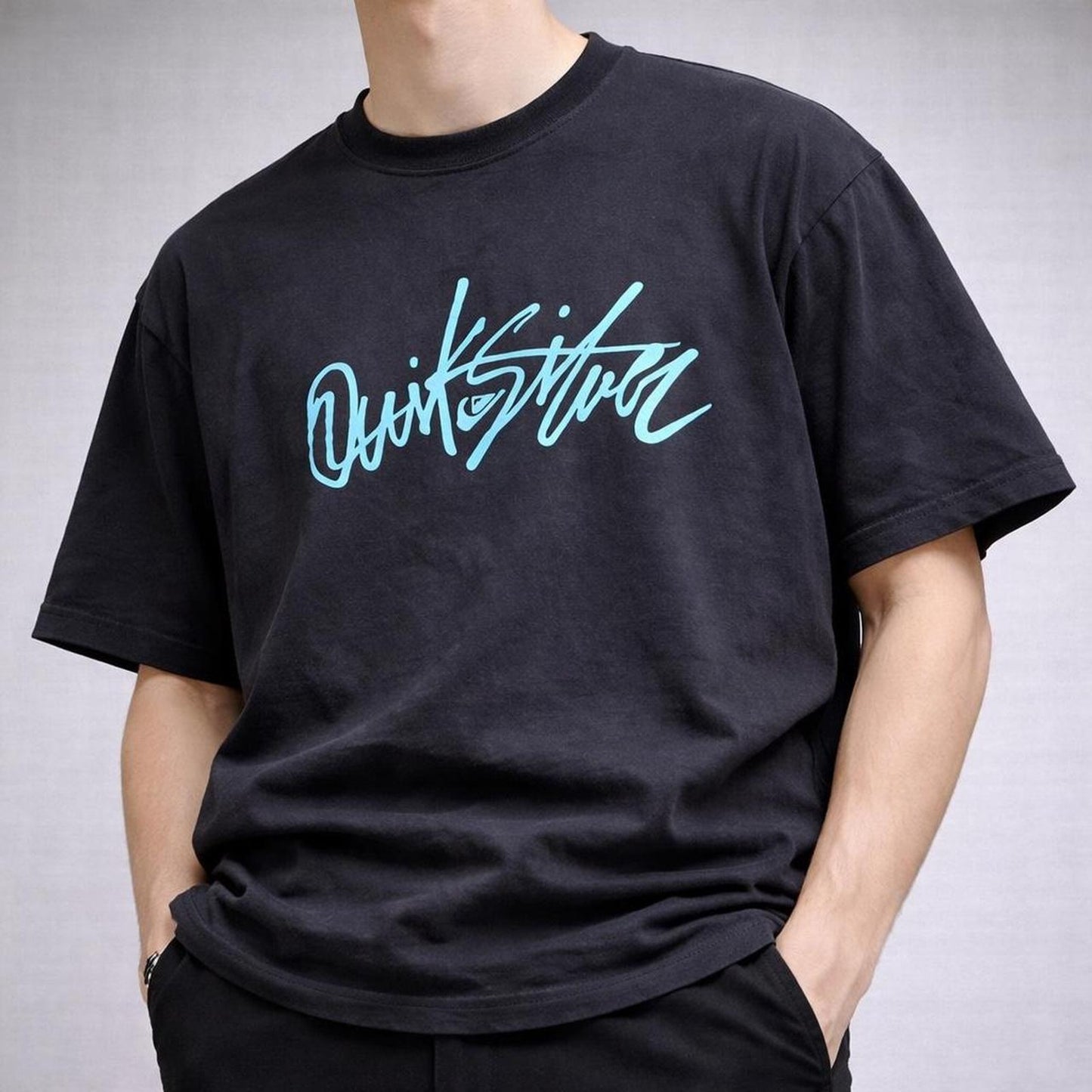 Quiksilver navy surf tee