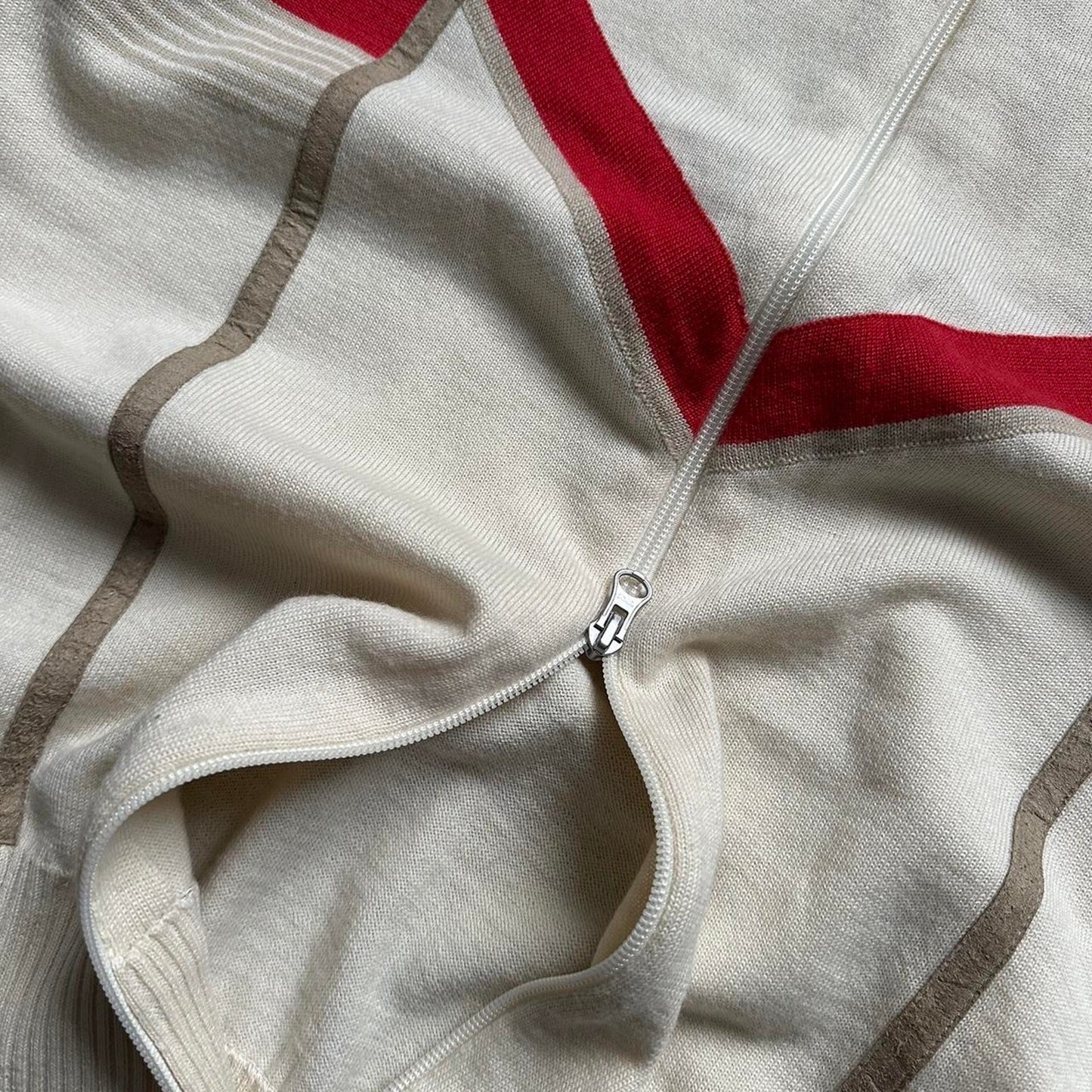 Y2k Japanese style zip L jumper