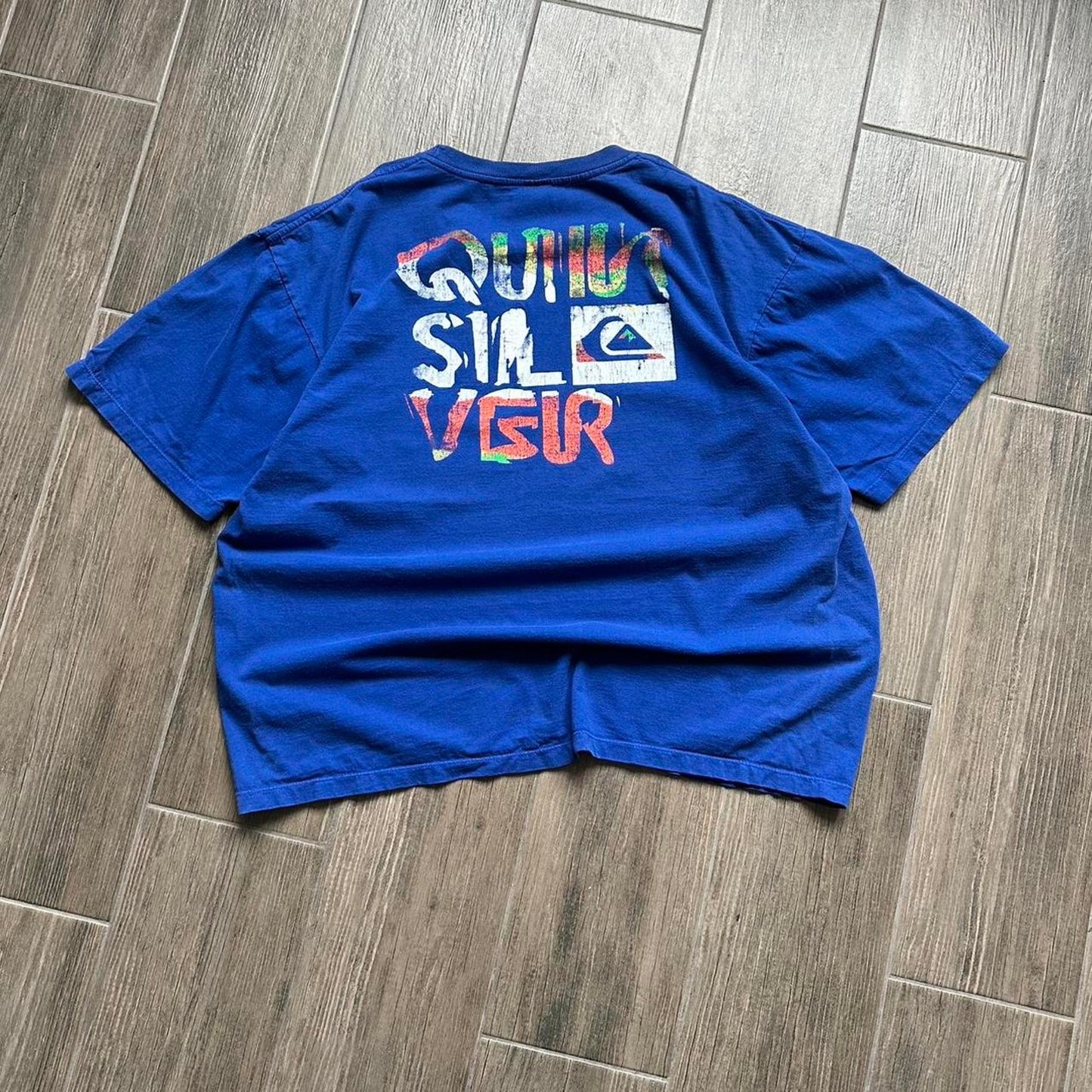 Quiksilver blue surf tee