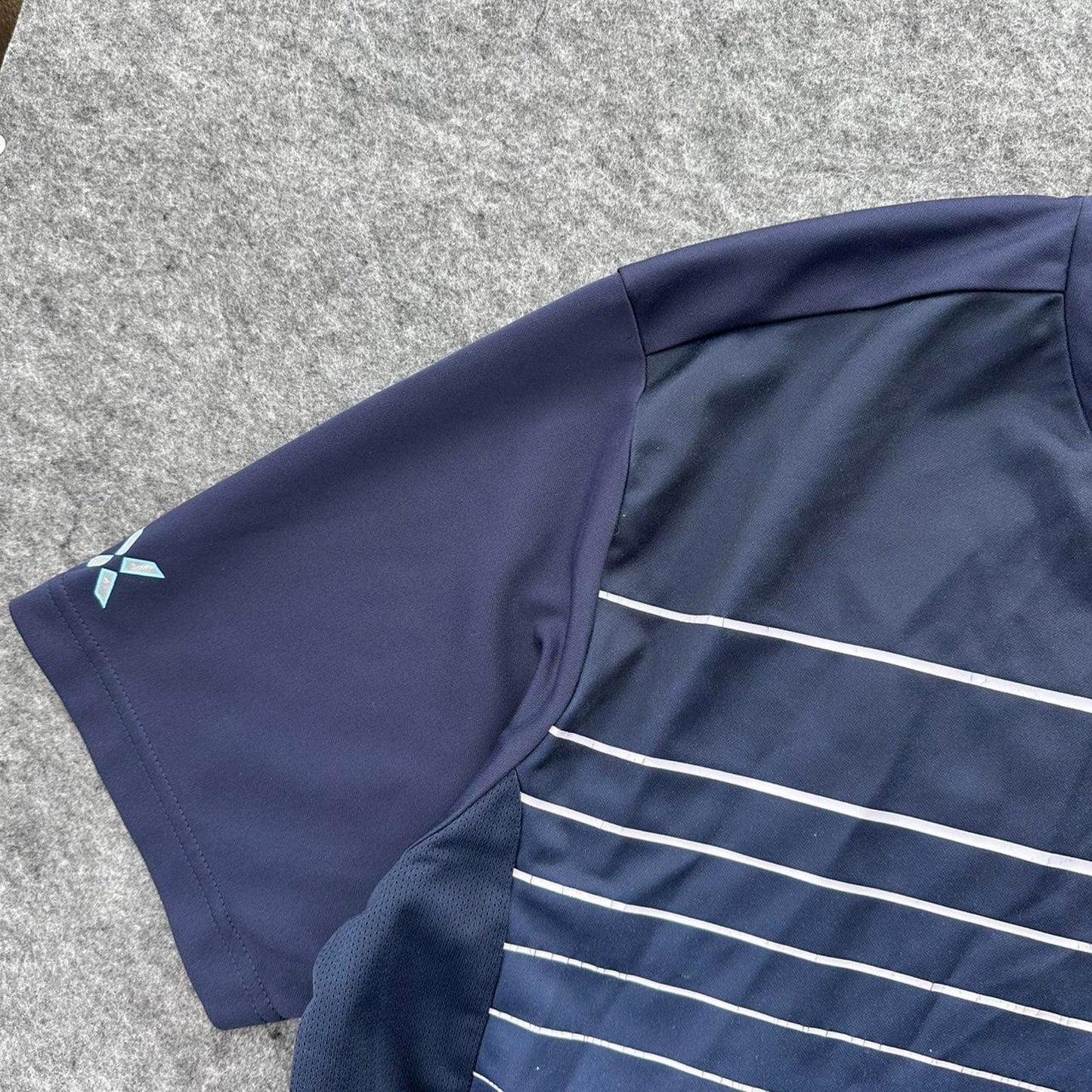 Umbro navy blue jersey with