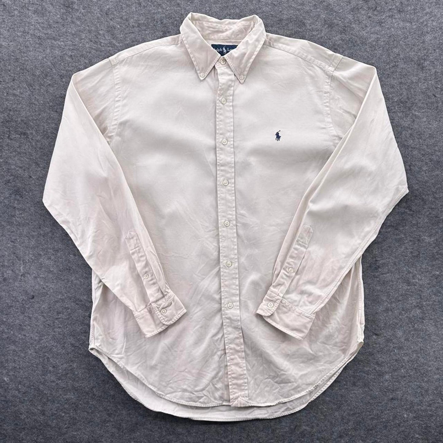 Ralph lauren white button up