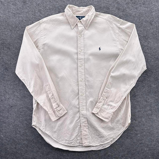 Ralph lauren white button up