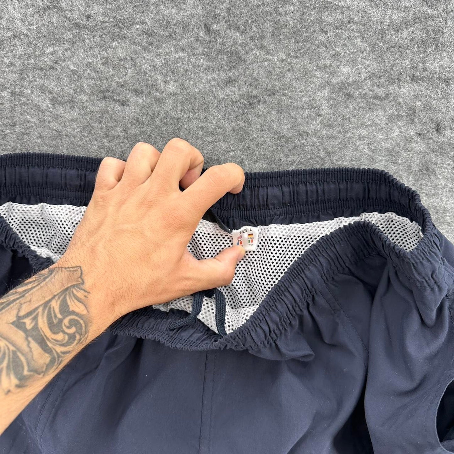 Reebok navy blue swim shorts