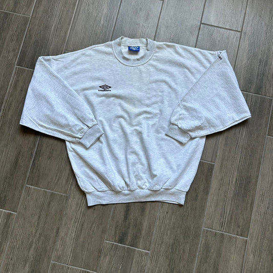 Umbro grey crewneck boxy fit sweatshirt