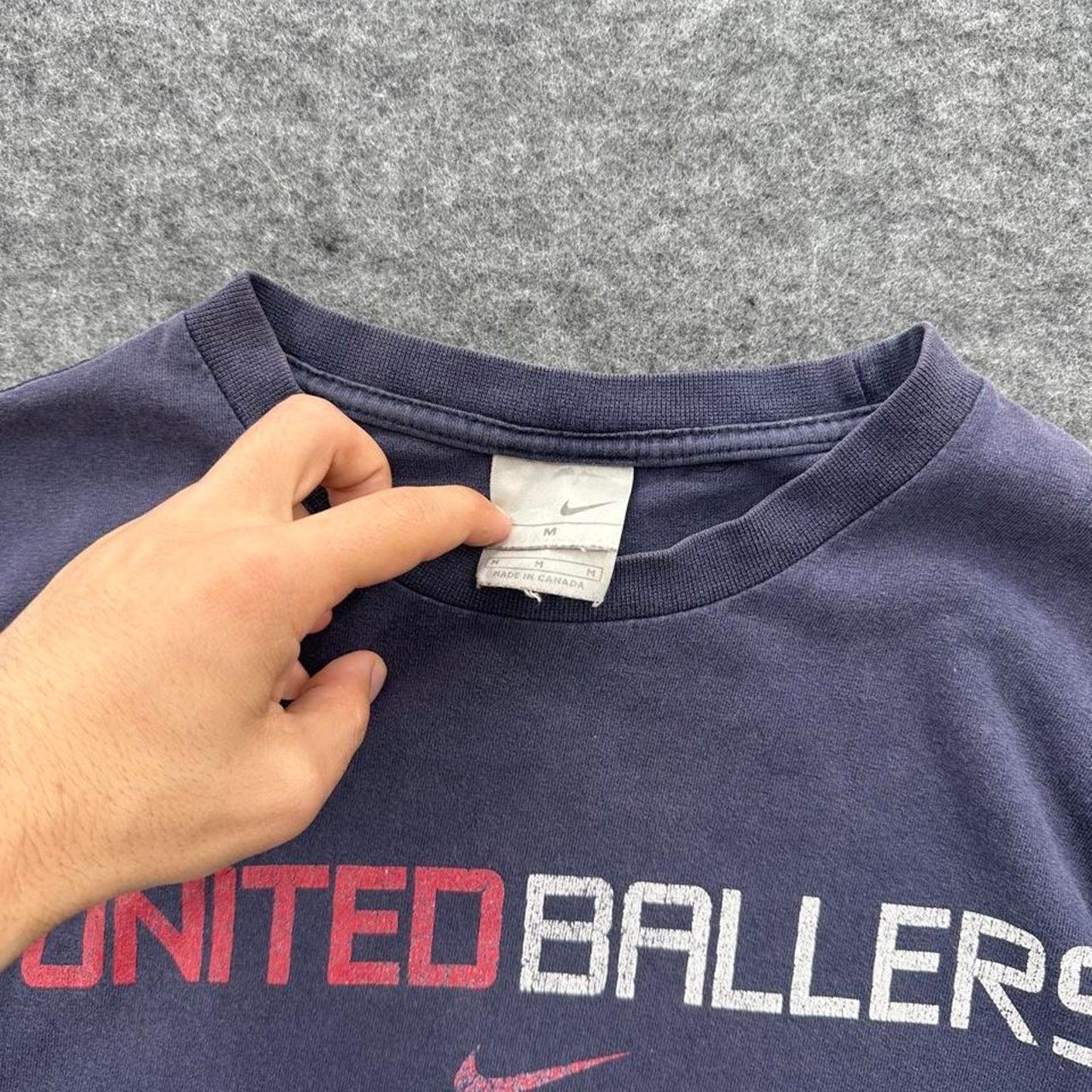 Nike navy united ballers t shirt