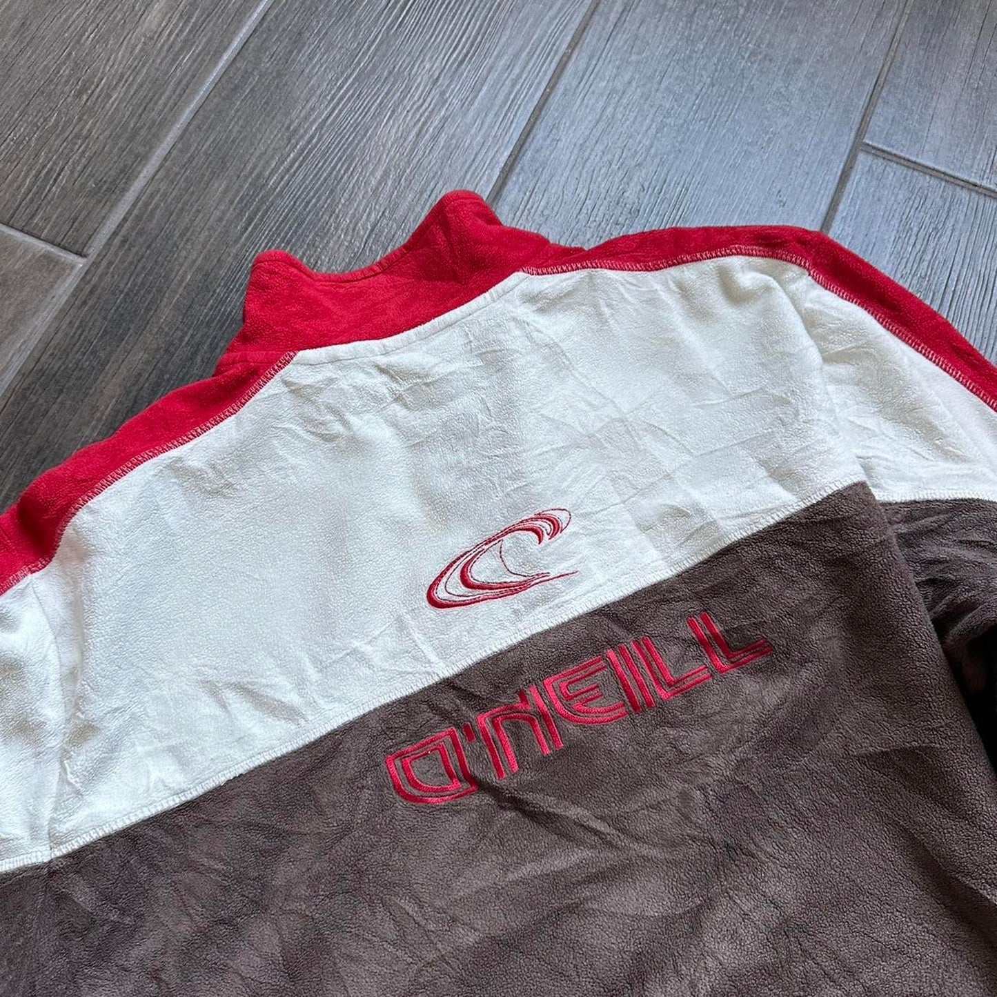 Oneill fleece Y2K baggy surf jumper L