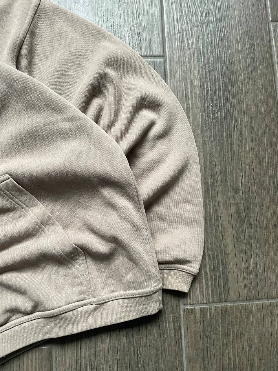 Quiksilver beige y2k baggy vintage surf hoodie