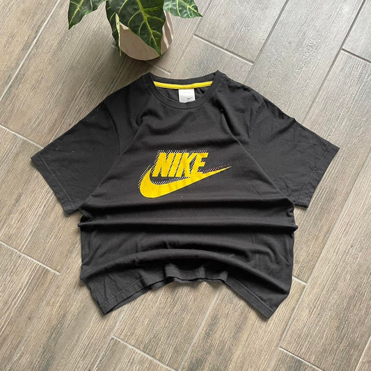 Nike black vintage baggy y2k tee