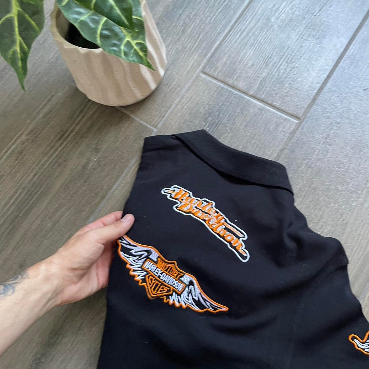 Harley davidson y2k moto tee