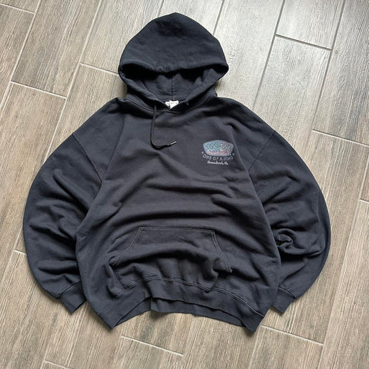 Ron Jon black surf-wear y2k XL hoodie
