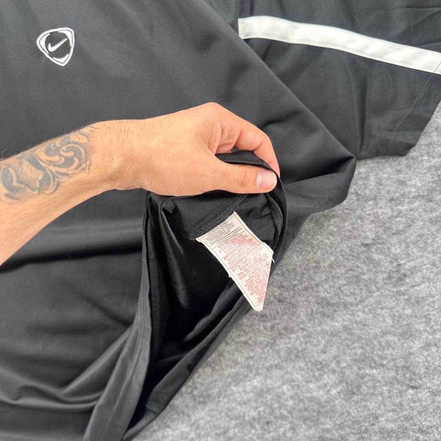 Nike black white dri fit
