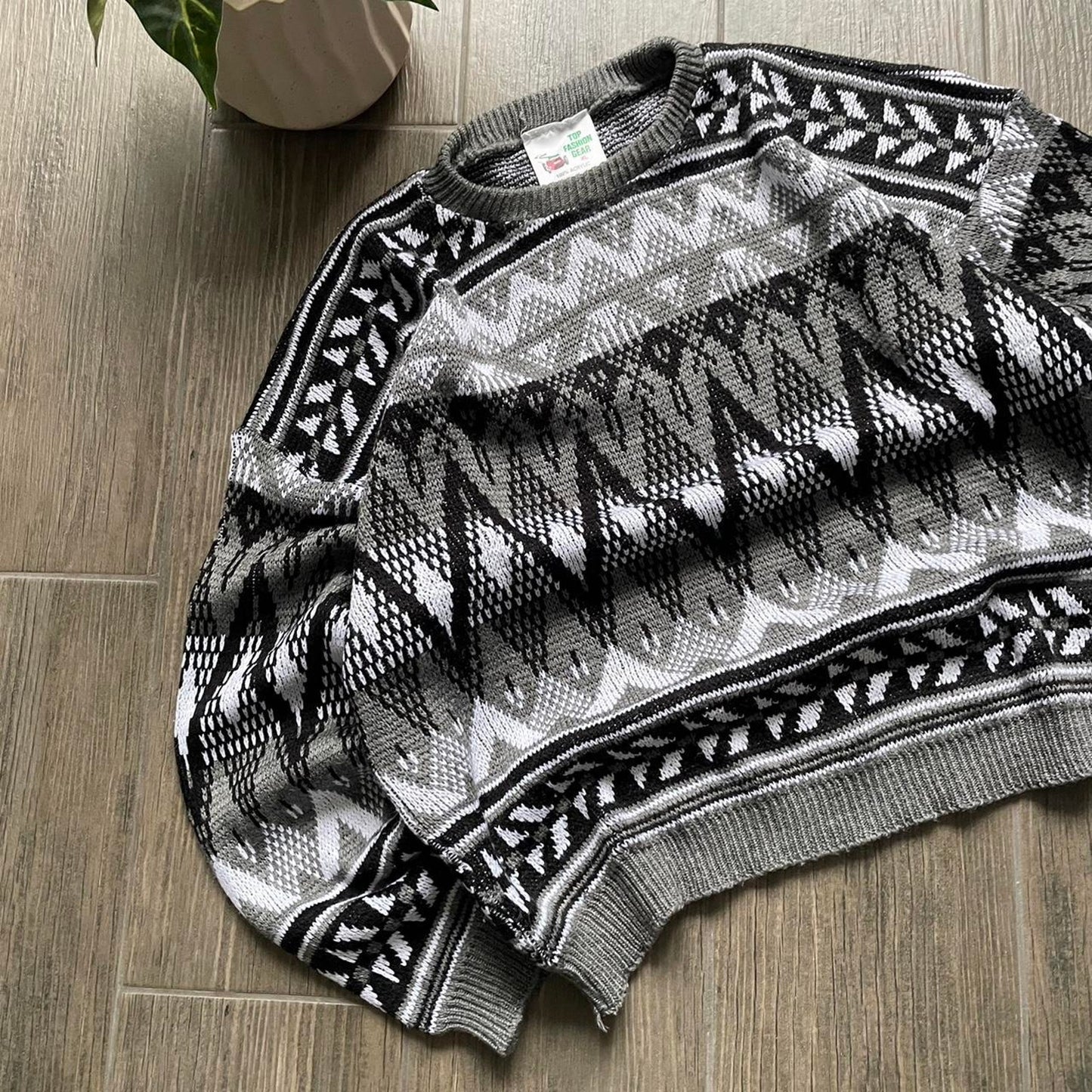 Y2k vintage made in UK XL jumper