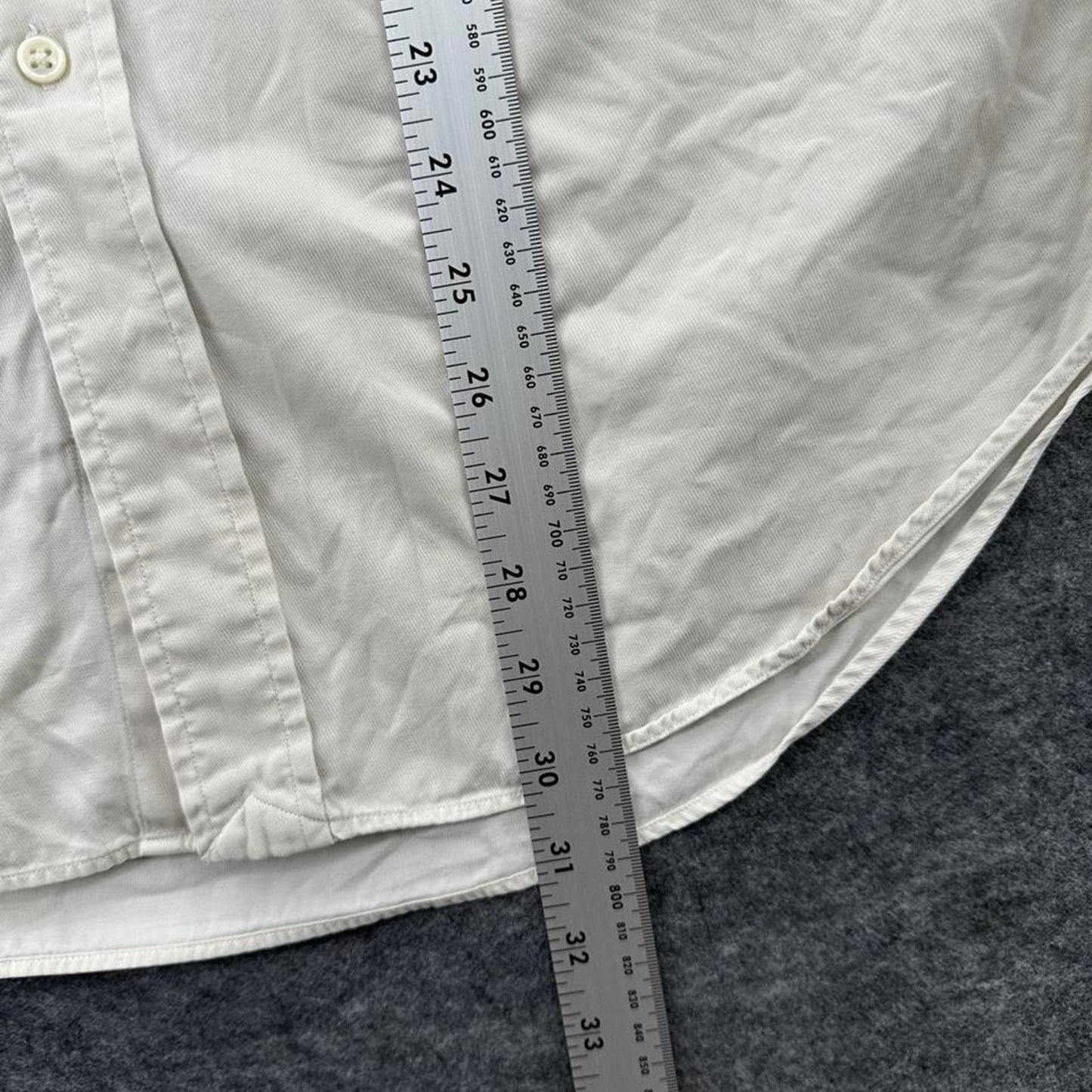 Ralph lauren white button up