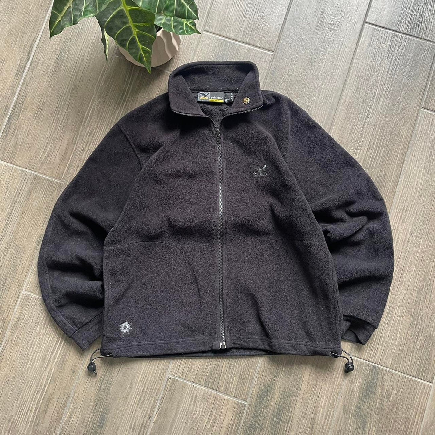 Salewa black fleece gorpcore oversized y2k M jumper