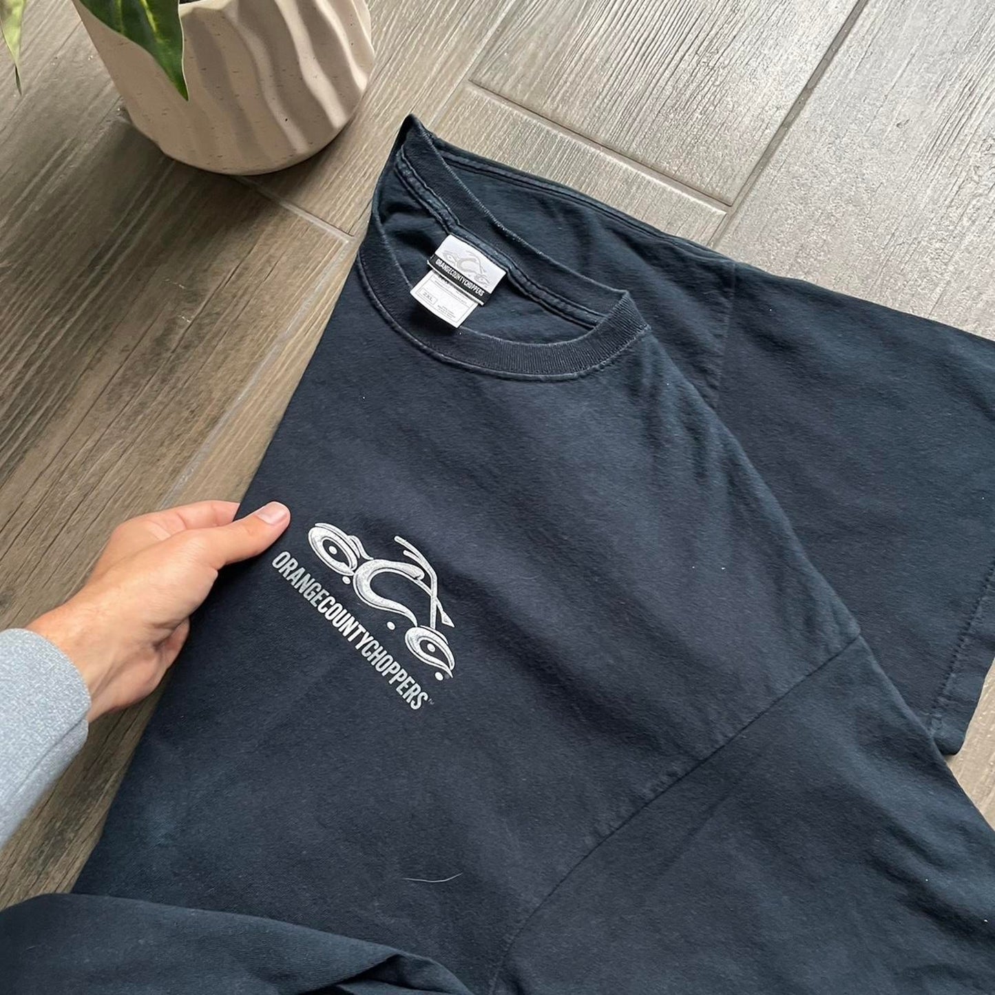 Choppers vintage y2k baggy black XXL tee