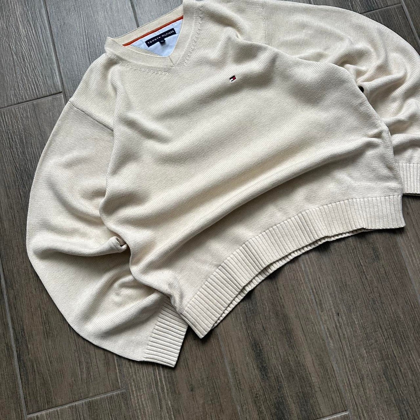 Tommy Hilfiger baggy streetwear vintage sweater