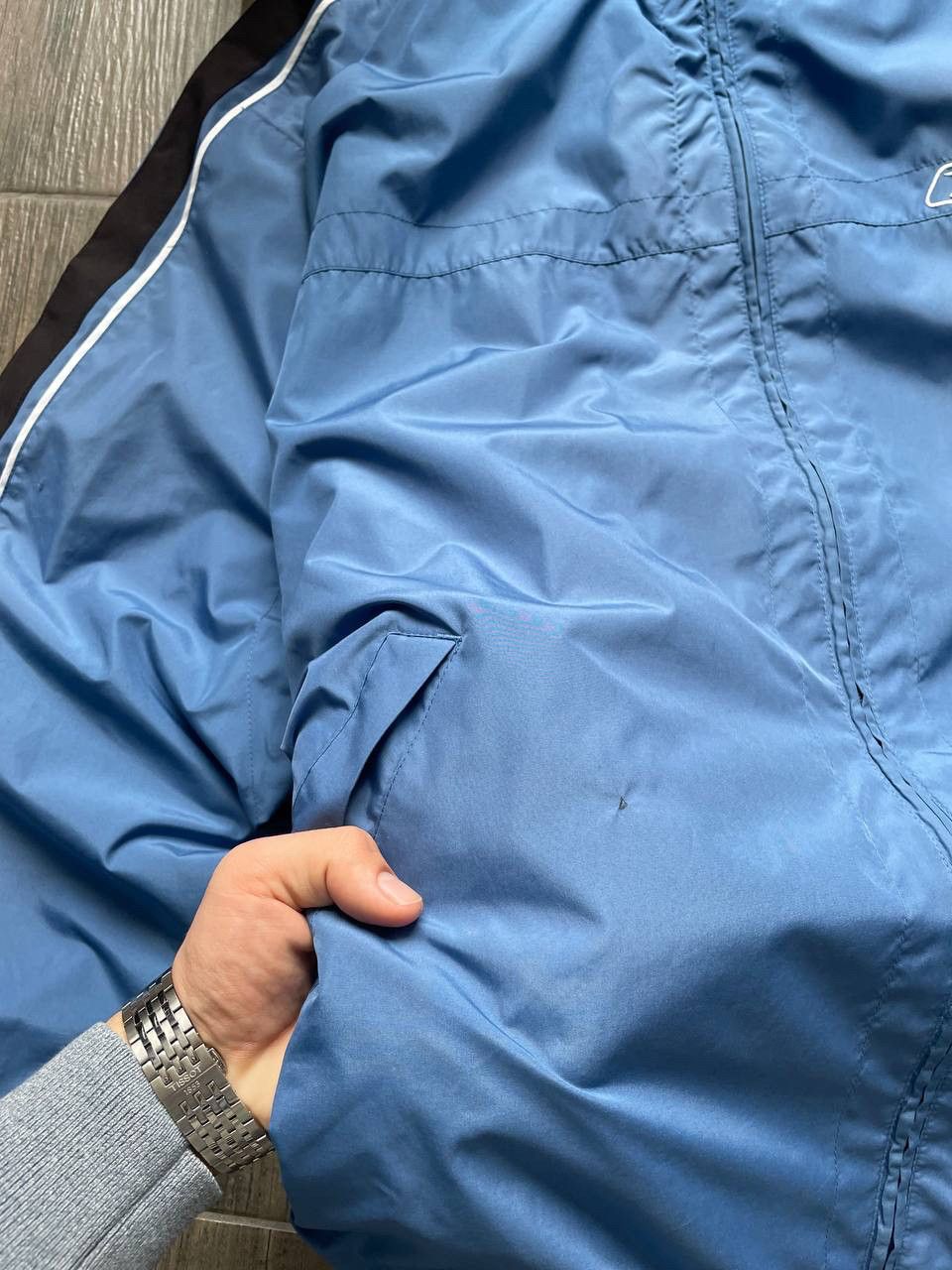 Reebok blue vintage skate jacket