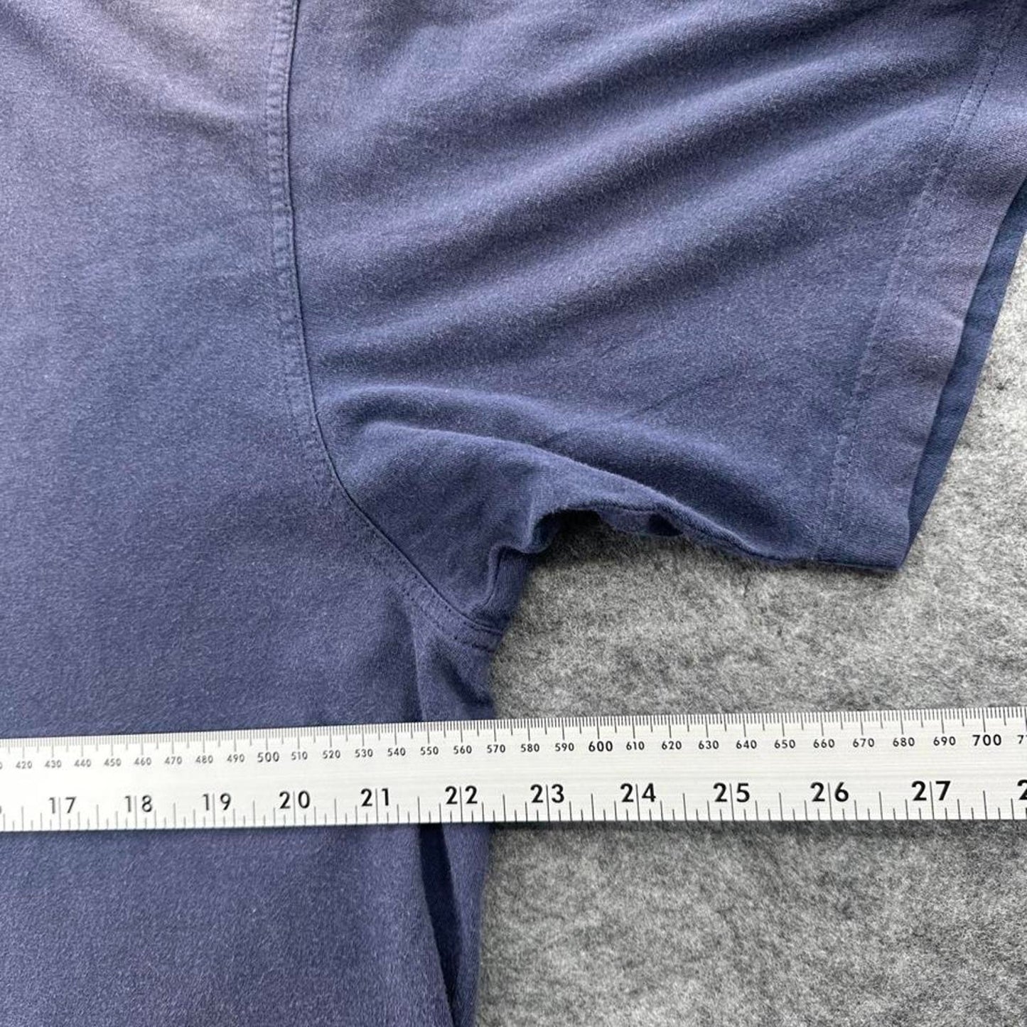Adidas navy blue cotton t shirt