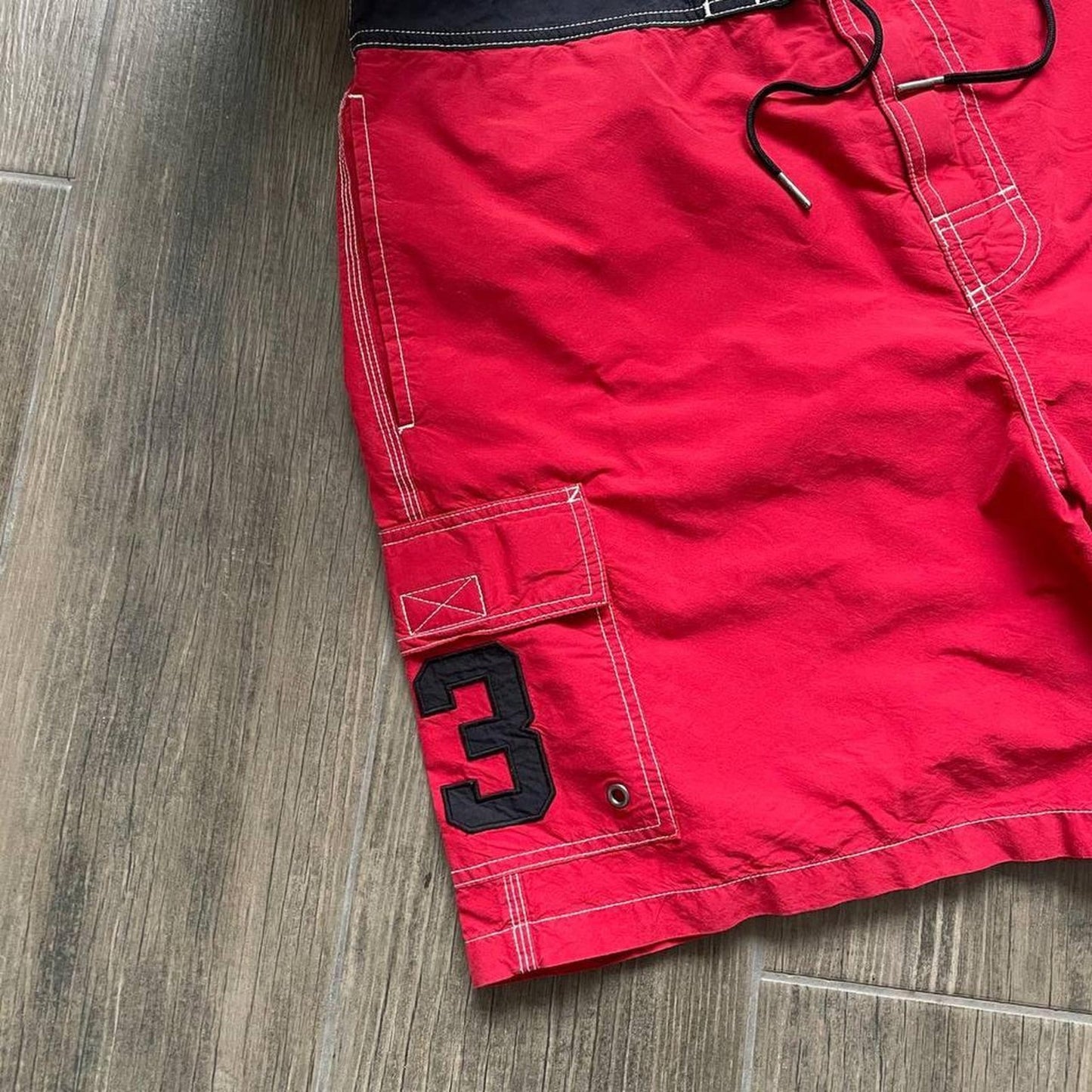 Polo ralph lauren red y2k swim 🏊 shorts