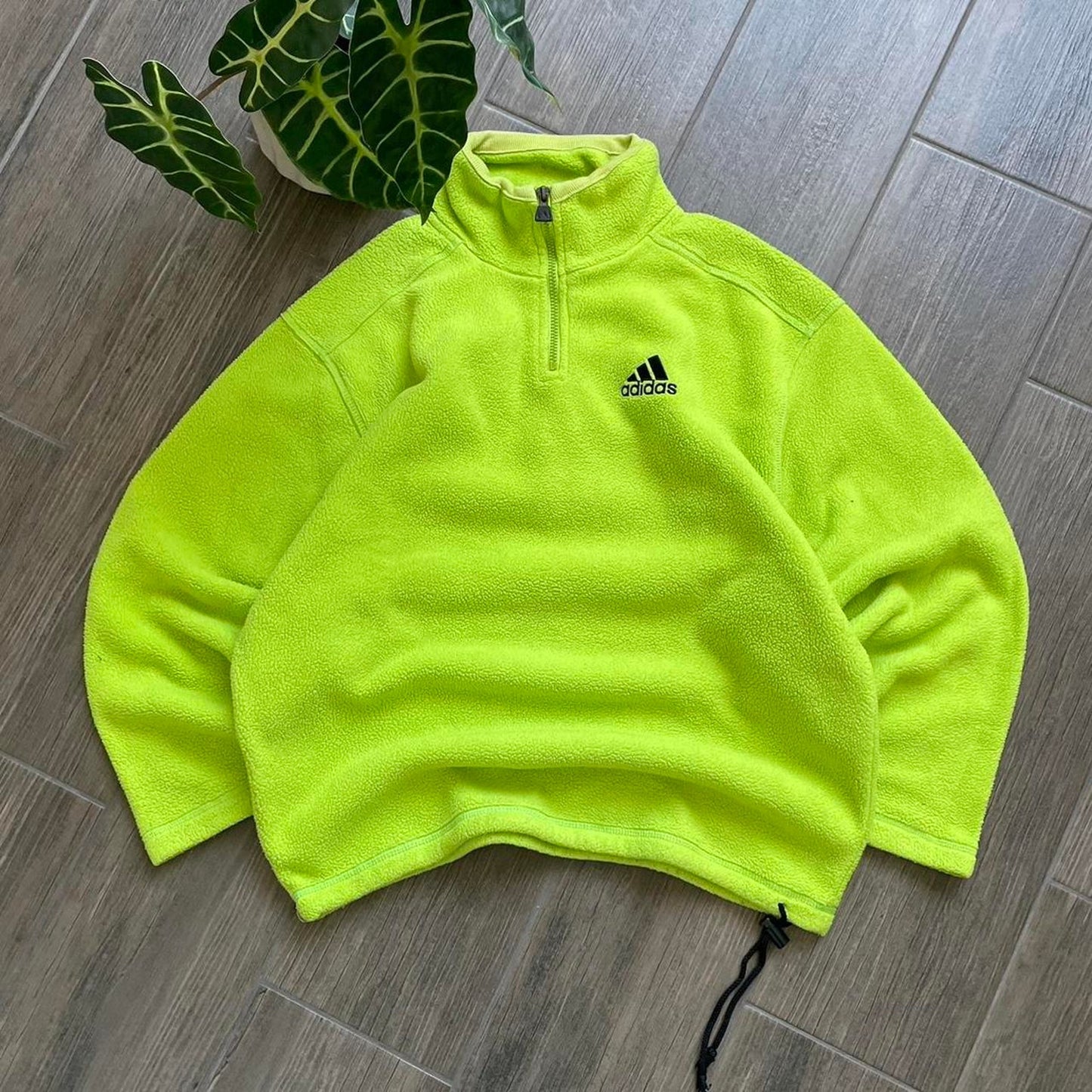 Adidas y2k baggy fleece jumper
