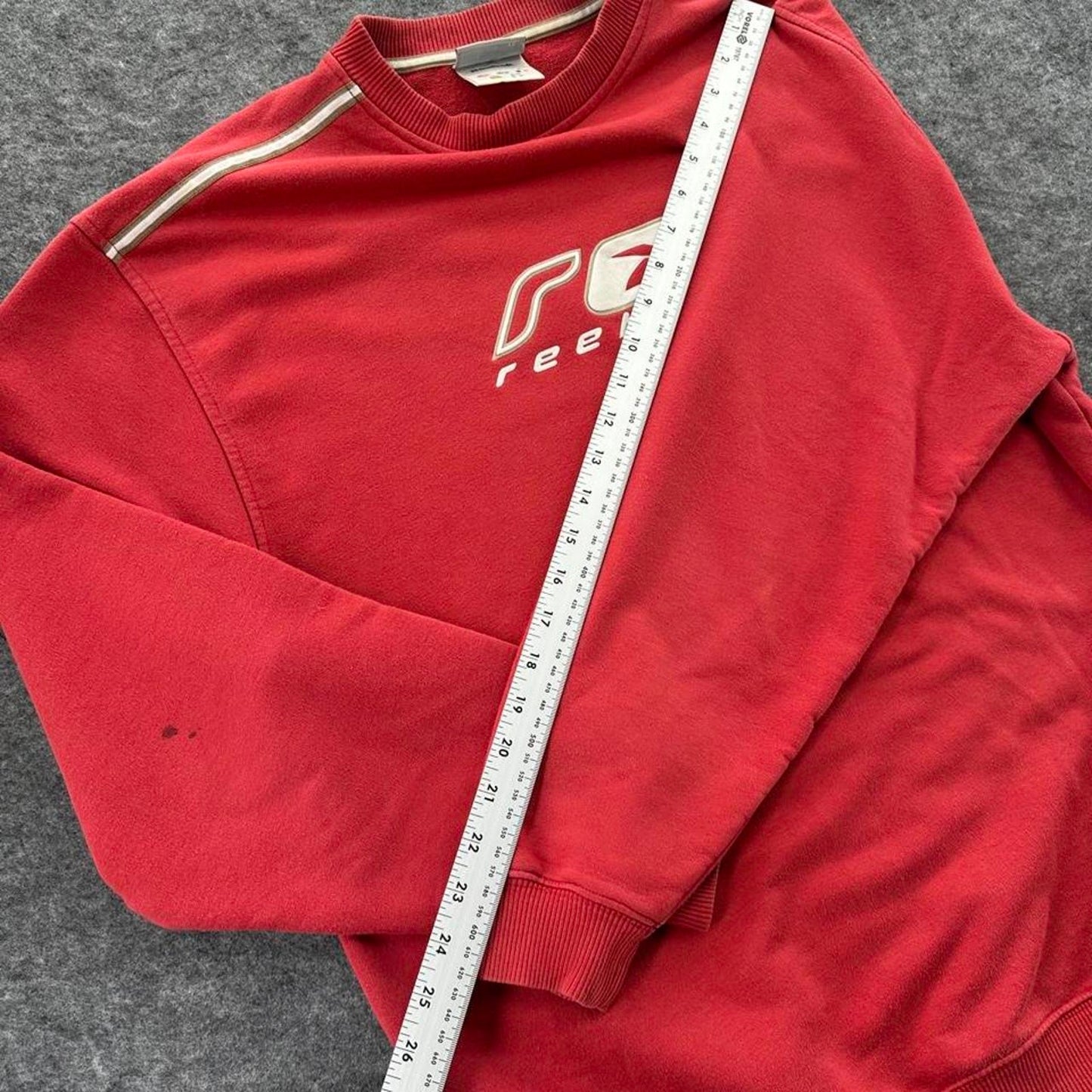 Reebok red crewneck sweatshirt