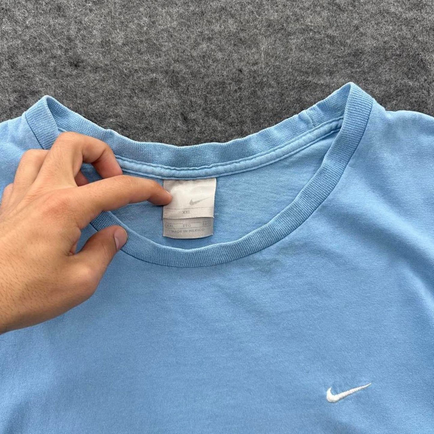 Light blue nike tee with