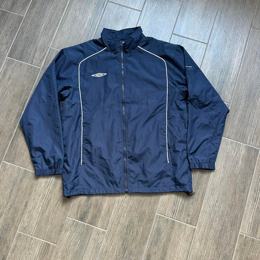 Umbro navy waterproof L light jacket