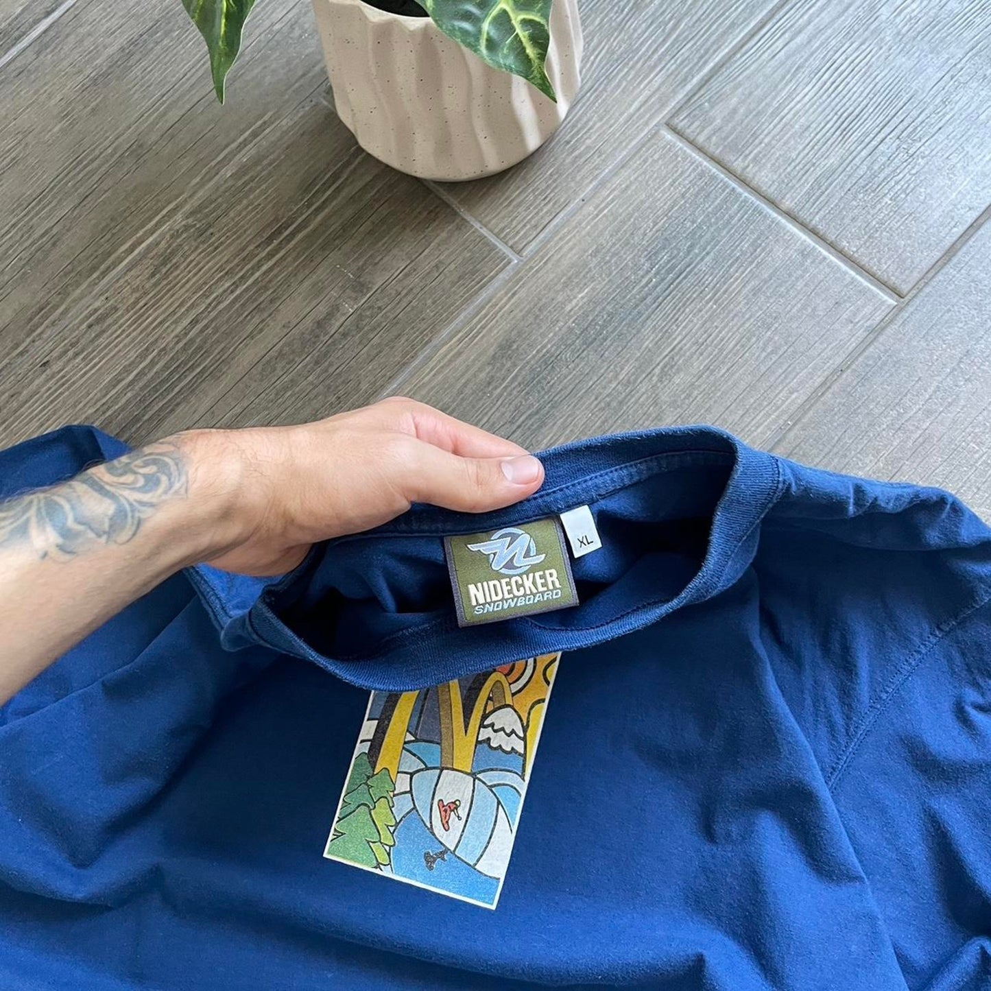 Vintage surf style long sleeve