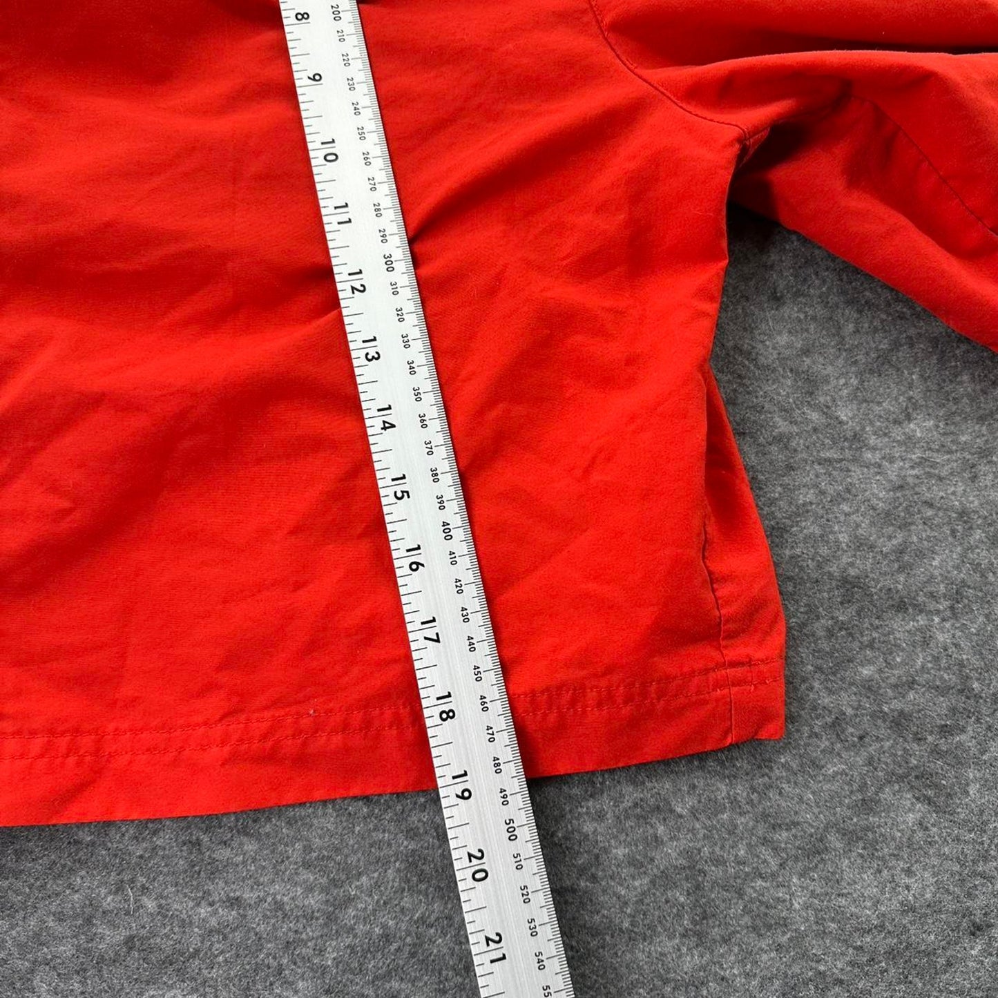 Umbro red swim shorts with
