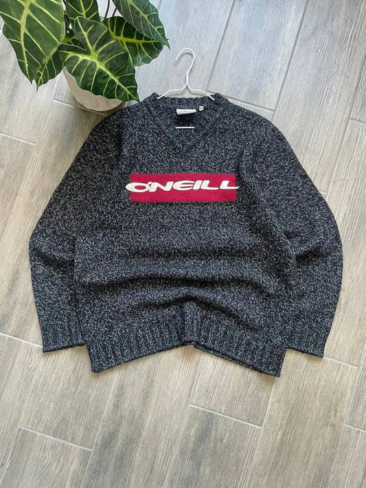 Oneill knitt vintage big logo jumper