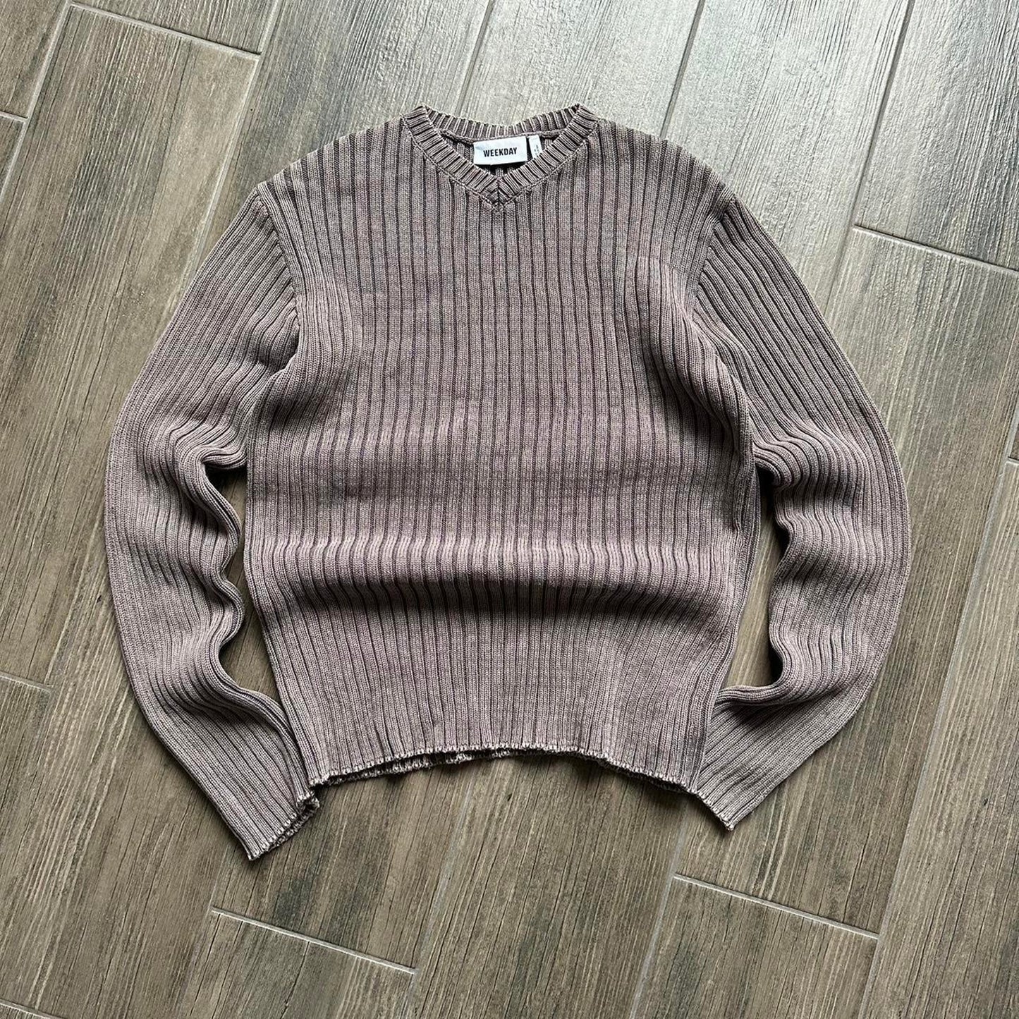 Y2k Japanese style knitted S-M sweater