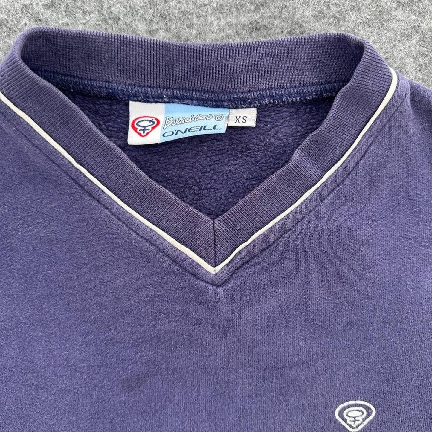 Y2k oneill women purple v neck