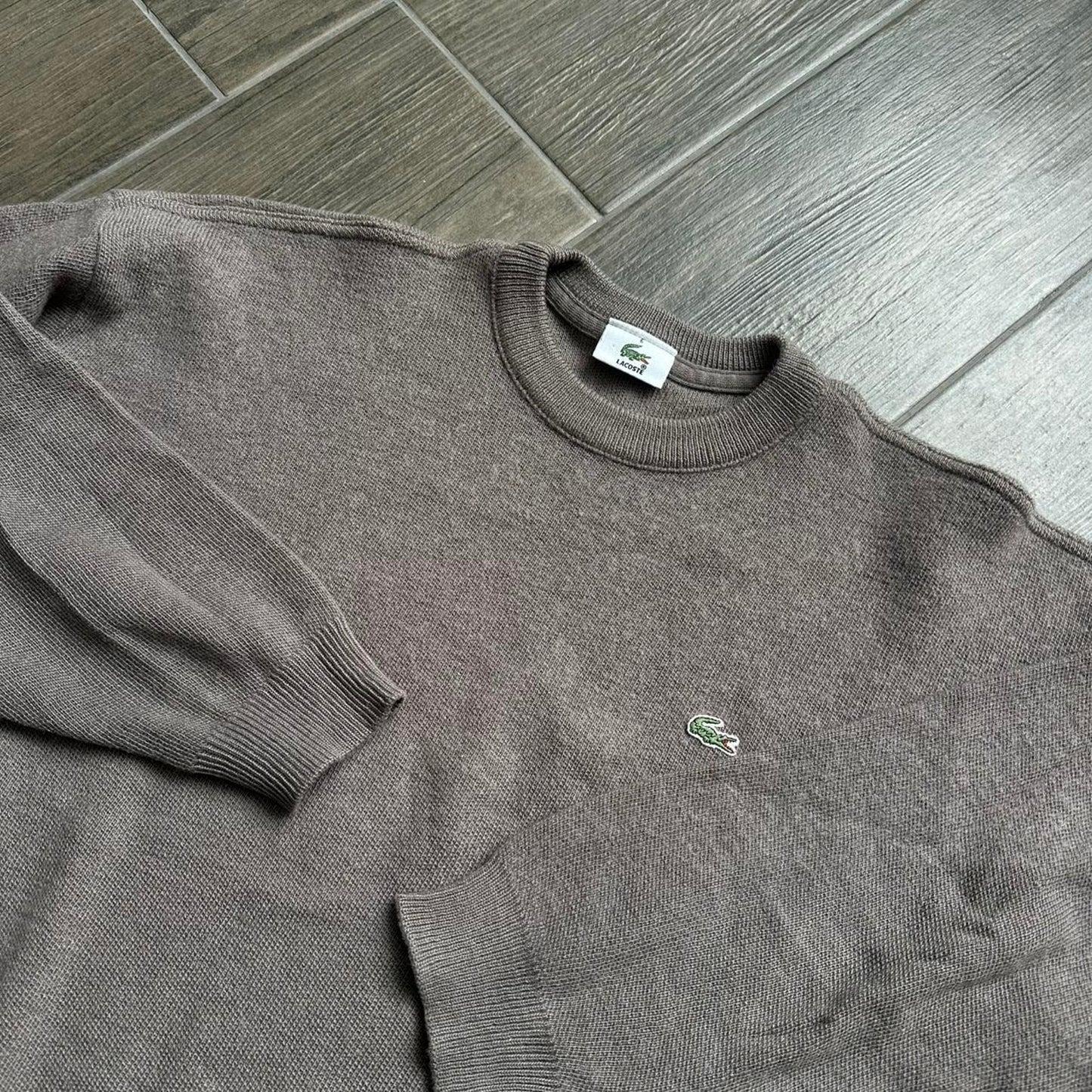 Lacoste vintage wool sweater