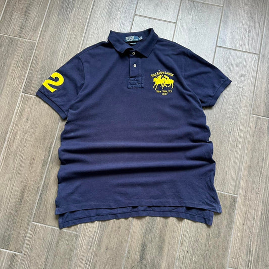 Ralph lauren navy blue polo