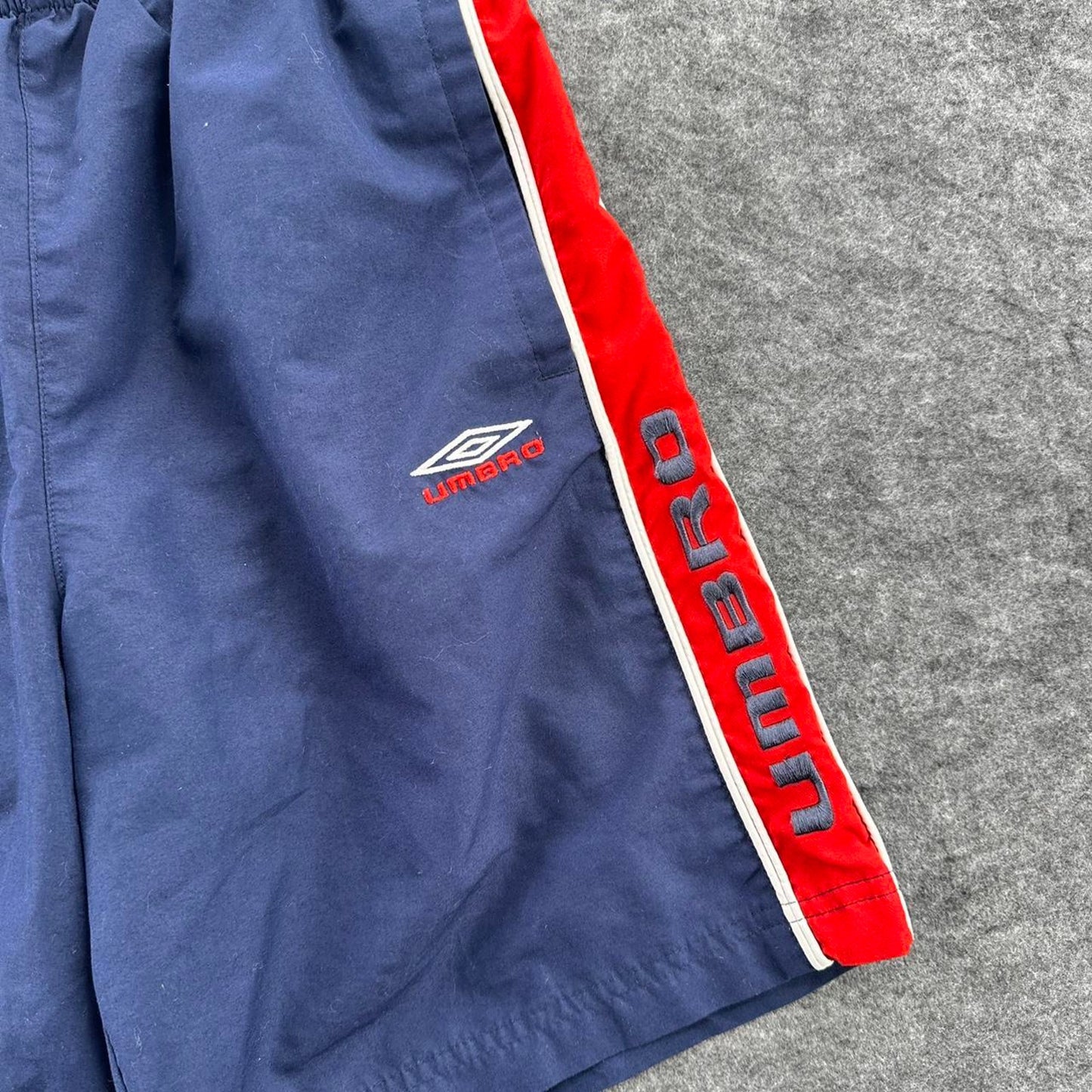 Umbro navy blue shorts with