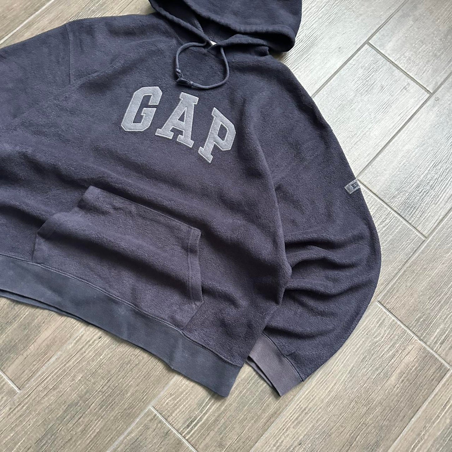 Gap navy fleece vintage hoodie