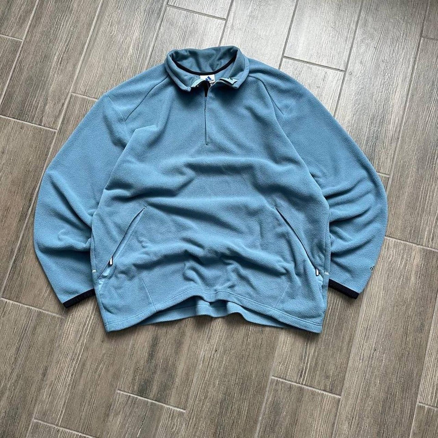 Adidas fleece oversized y2k L jumper