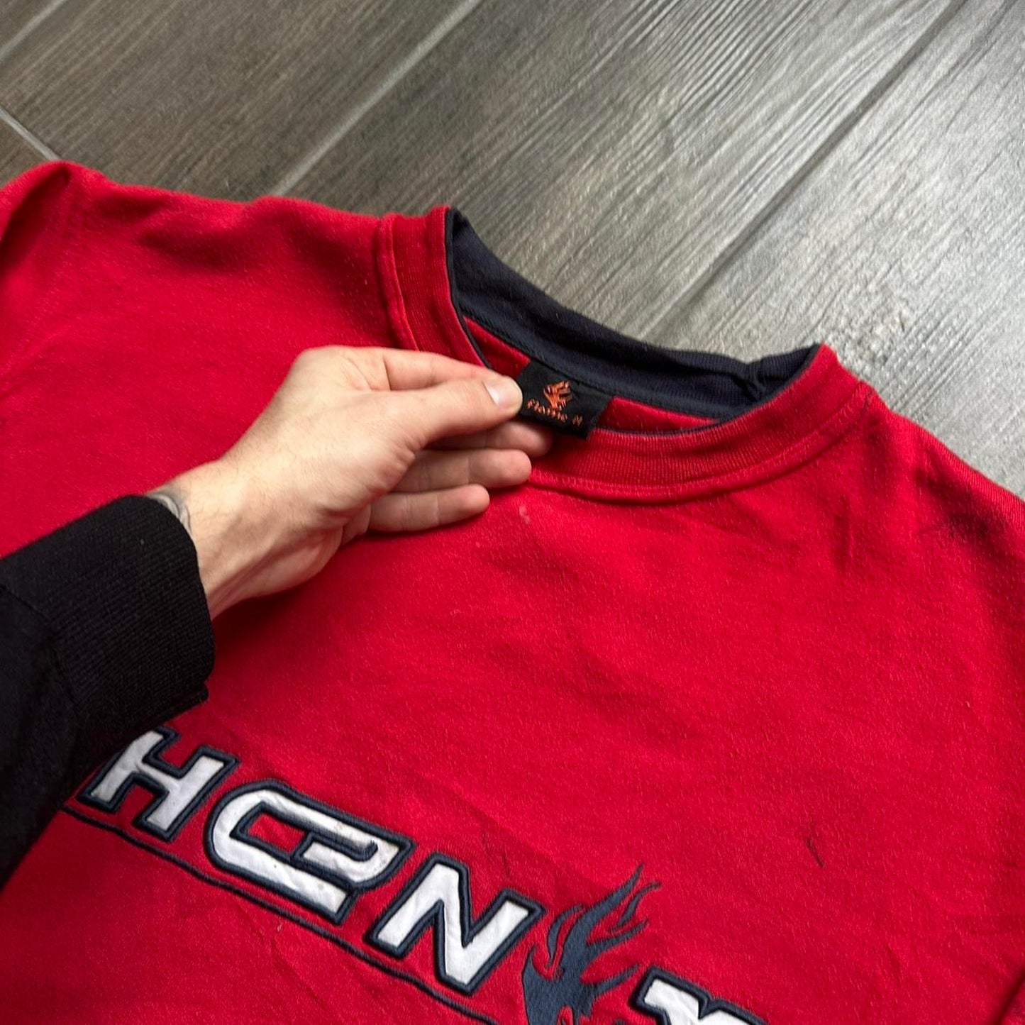 Vintage y2k red phenix sweatshirt