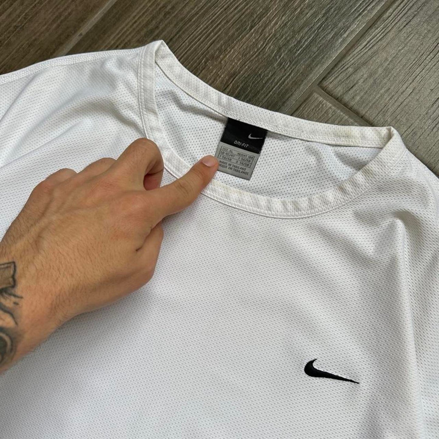 Nike white oversized t-shirt