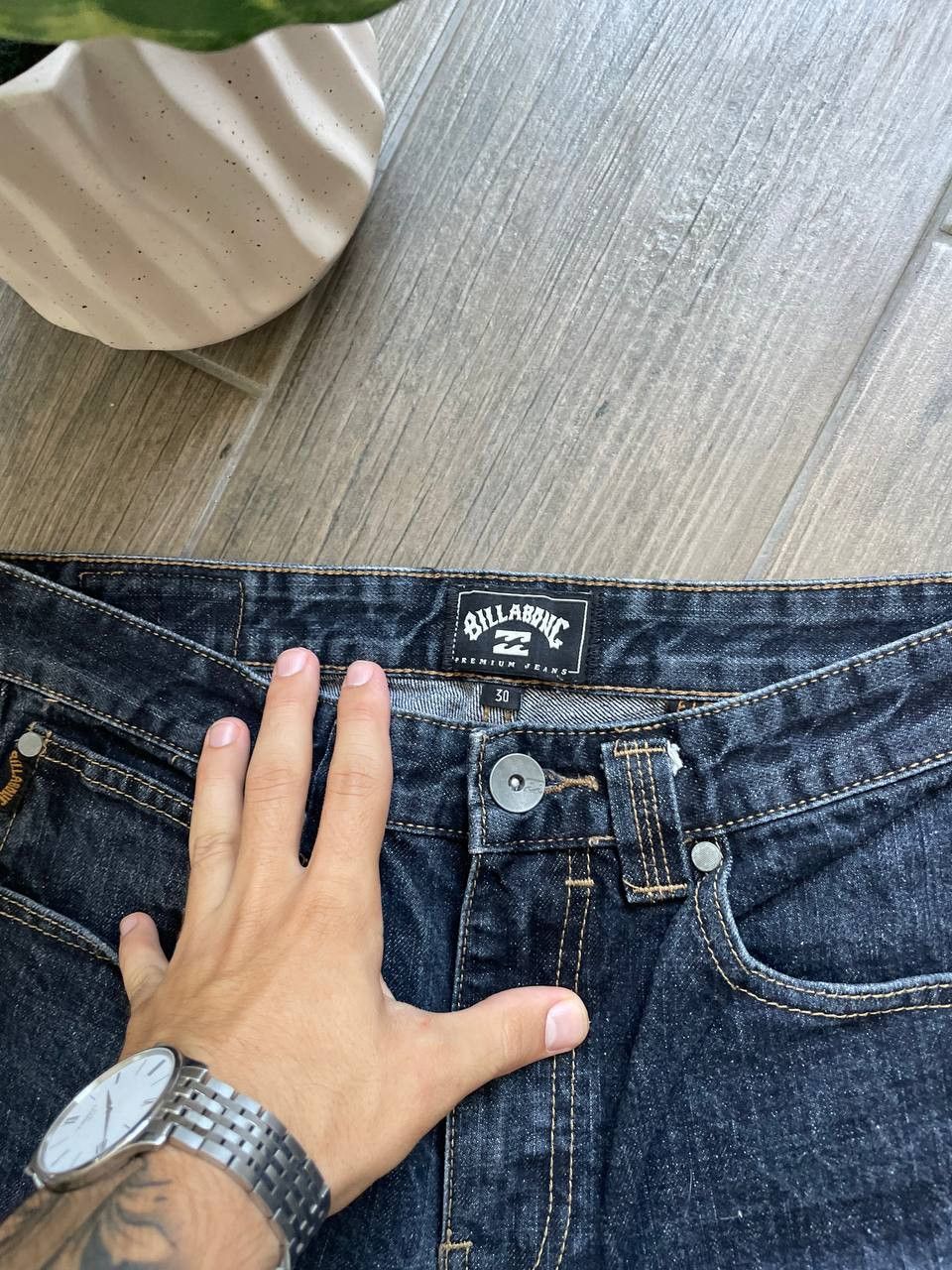 Billabong navy denim jeans