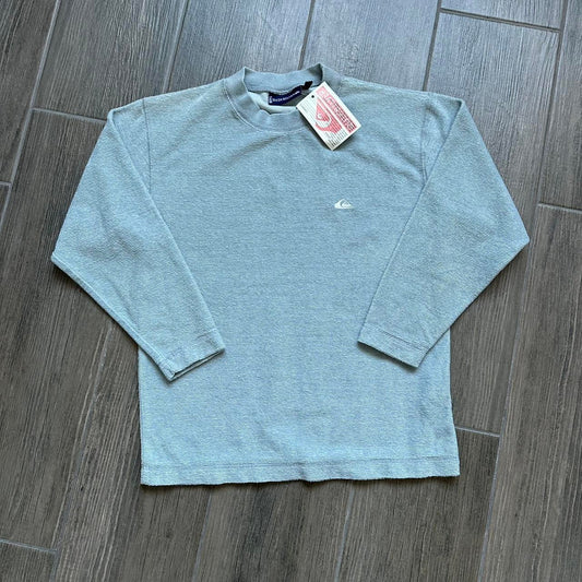 Quiksilver kids blue new tag vintage sweatshirt