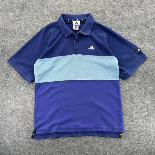 Adidas blue and light blue