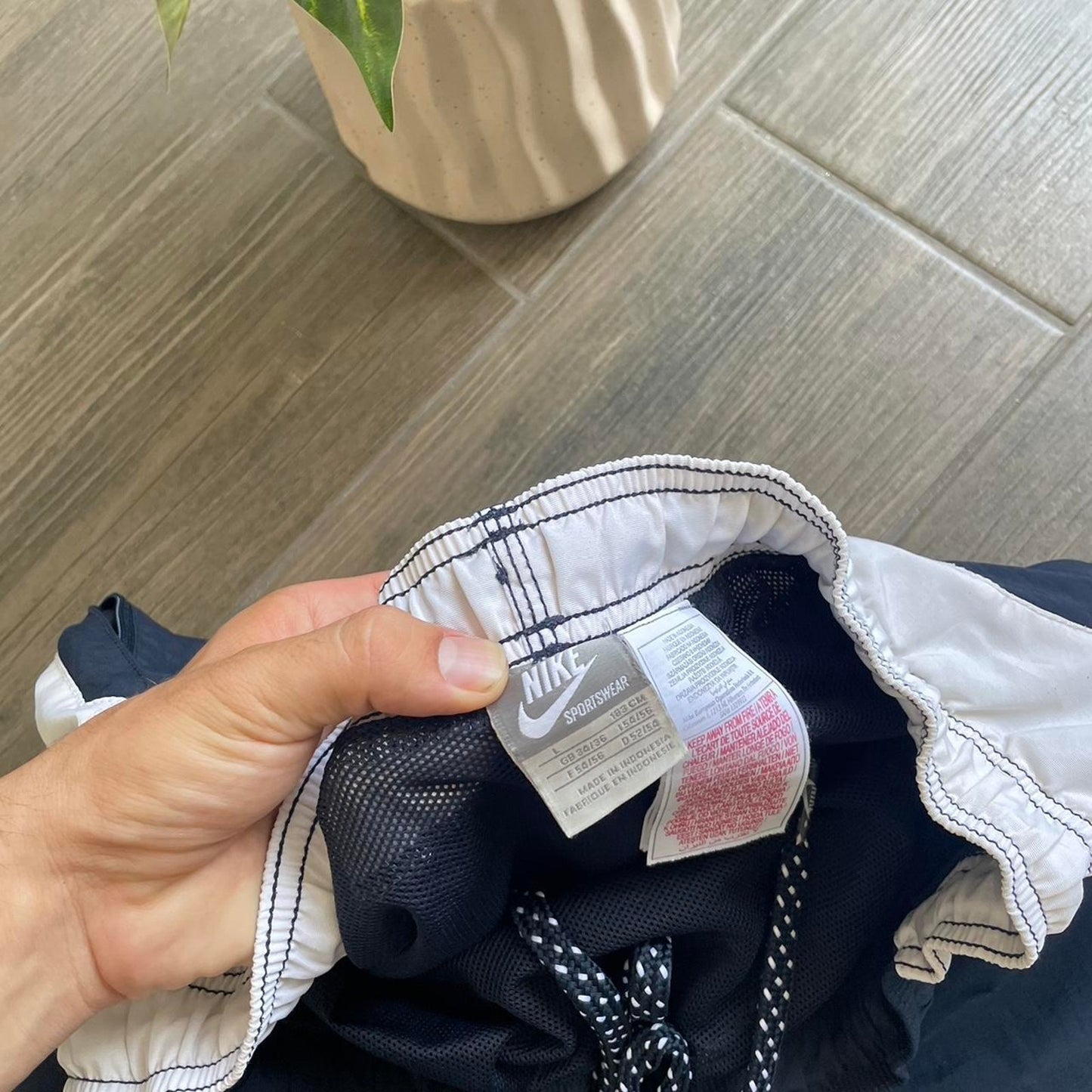 Nike nylon baggy jersey shorts