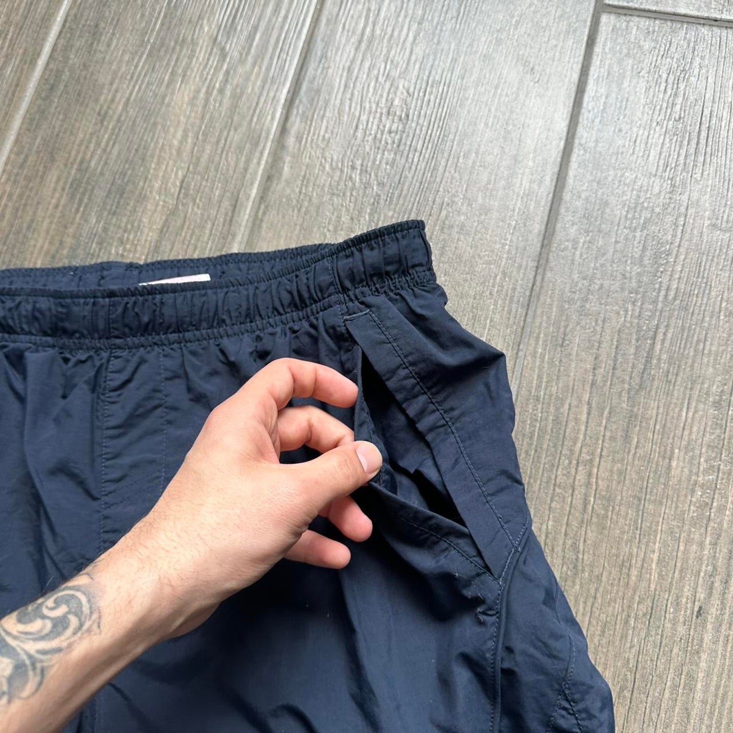 Nike navy blue shorts with