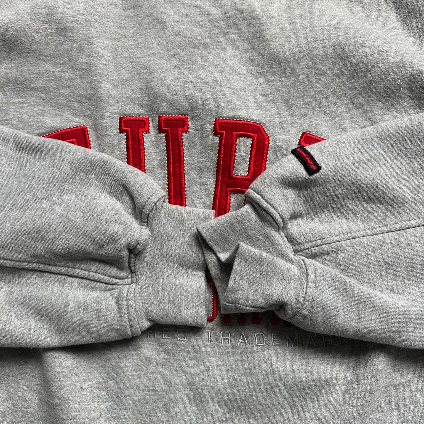 Fubu grey crewneck sweatshirt