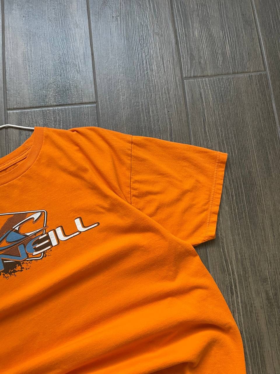 Oneill orange vintage baggy surf t-shirt