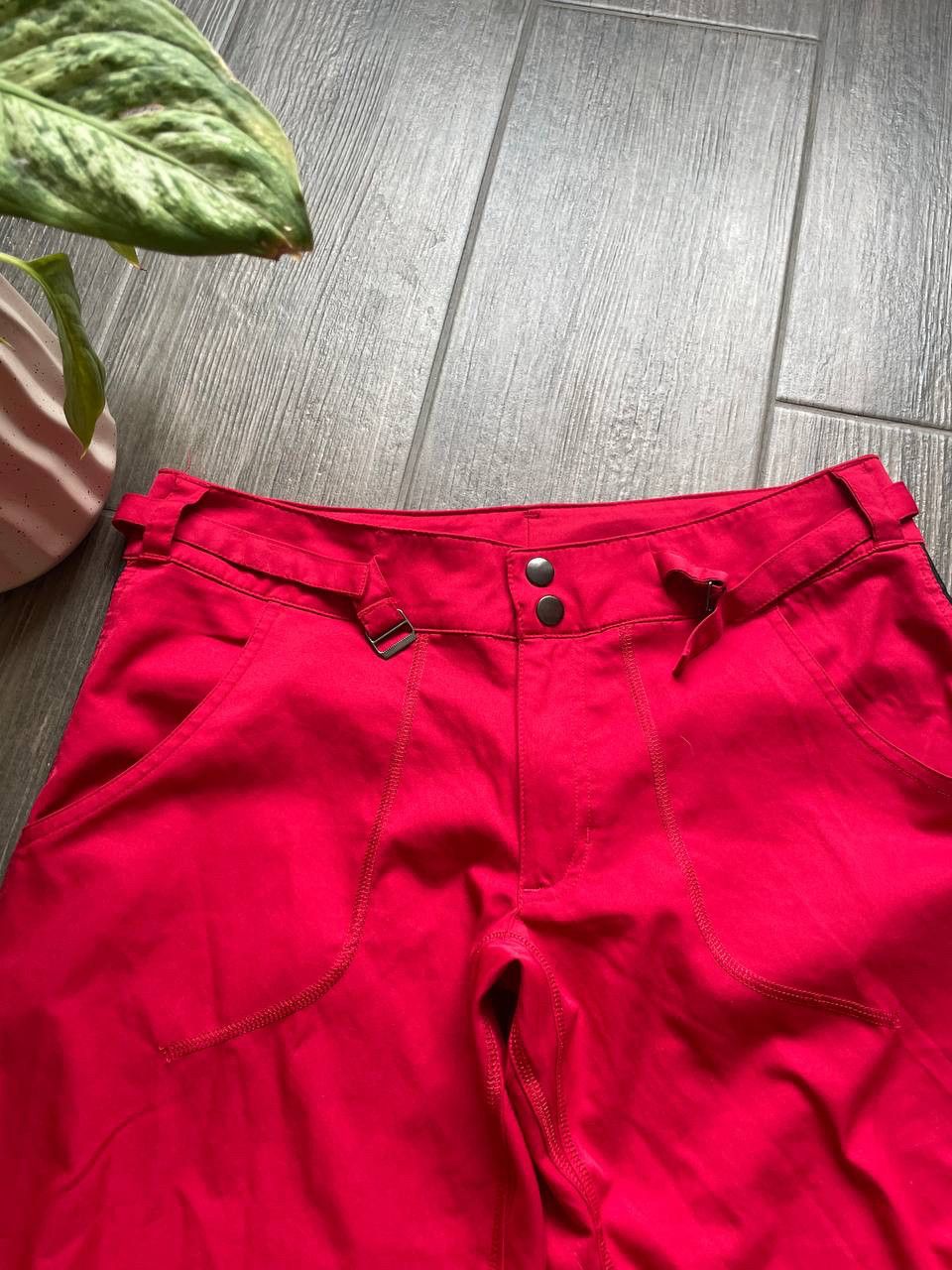 Nike parachute womens vintage red pants