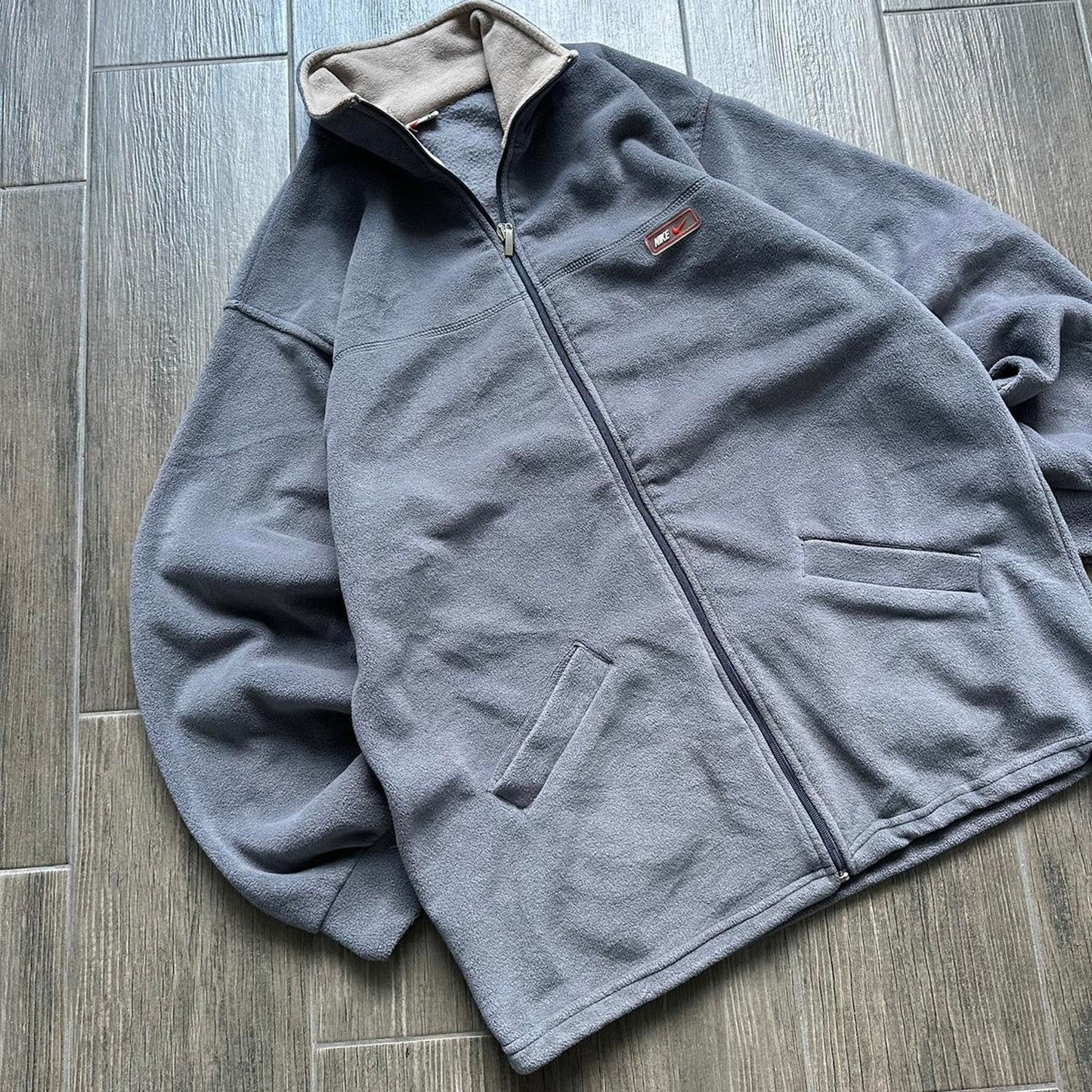 Nike fleece boxy fit y2k XL jacket