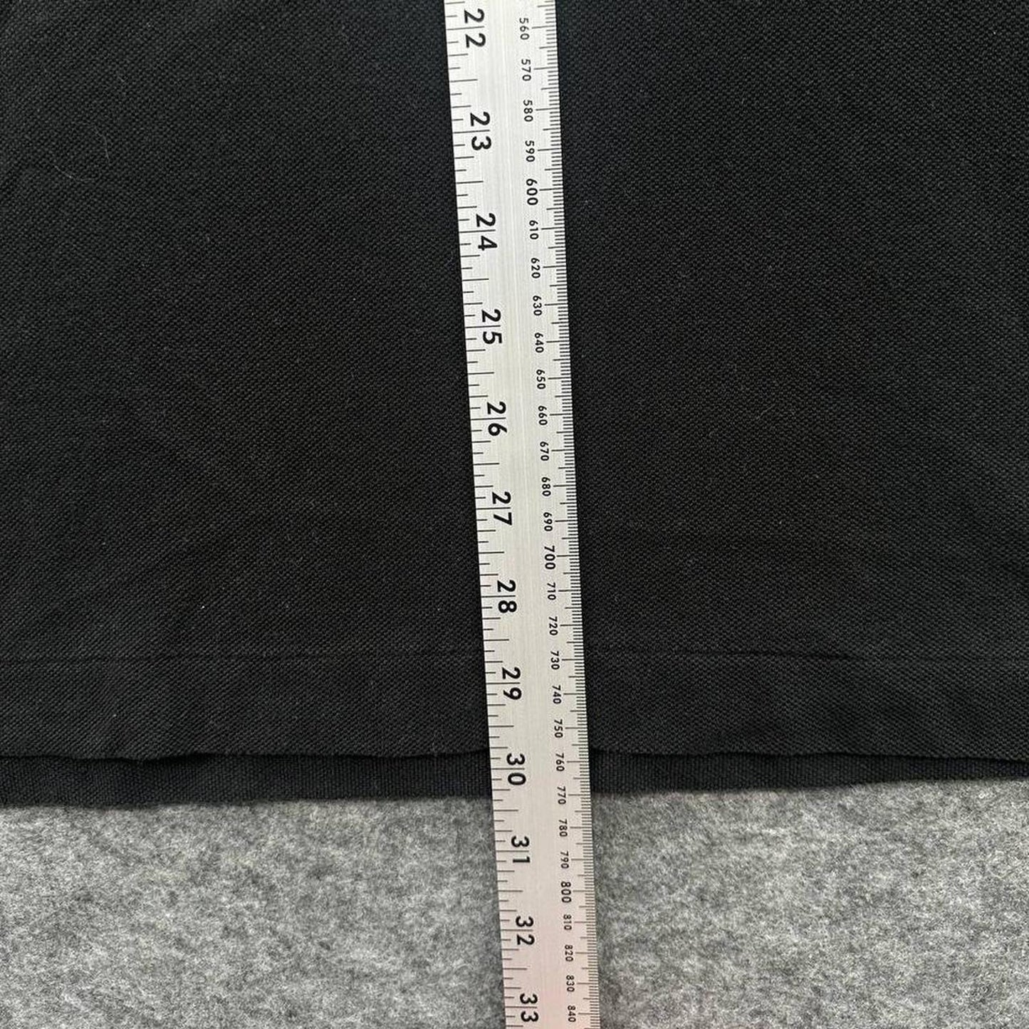 Lacoste black polo shirt