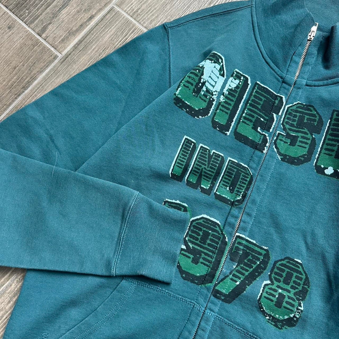 Diesel zip up vintage jumper